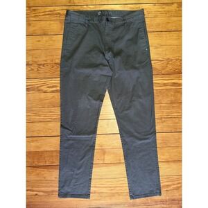 Vuori Collins Chino Stretch Twill Pants Men's 34 Green V433 Casual